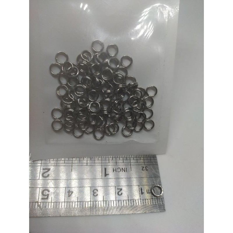 SPLIT RING 100 PCS SAMBUNGAN BLADE BAJA HARD