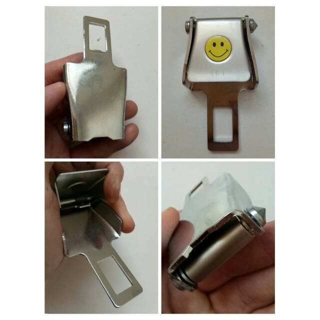 Lock SafetyBelt Dual Safety Belt Ujung SafetyBelt Smile