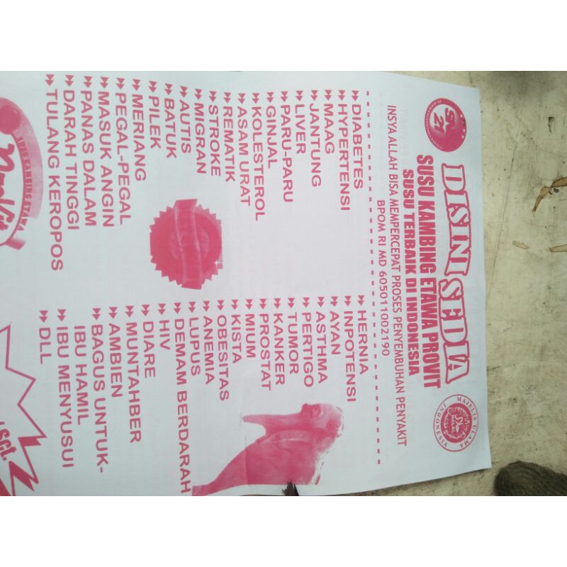 

susu kambing etawa provit