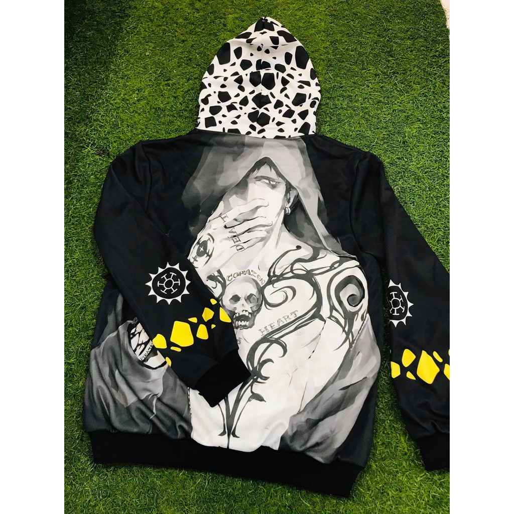 Jaket Zipper Trafalgar Law Ultimate One Piece