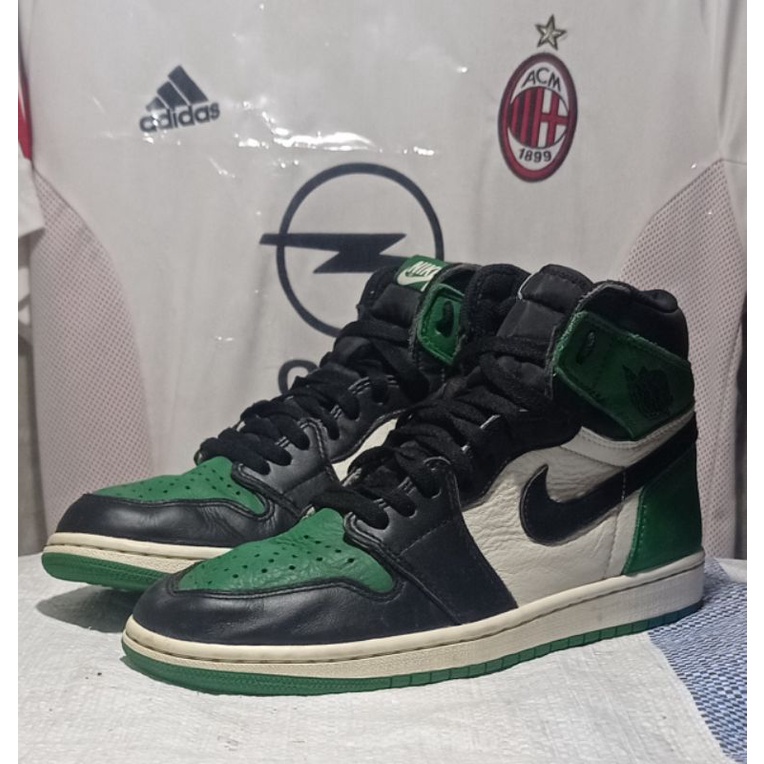 AJ 1 Retro high pine green 42