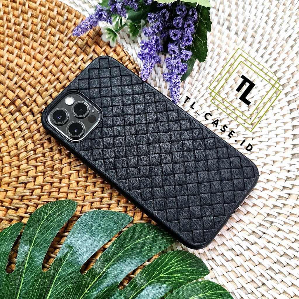 VIVO S1 V11 PRO V15 PRO Y11 Y12 Y12i Y15 Y17 Y19 2019 Y12S Y20 Y20S Y20i Y30 Y30i Y50 | WOVEN LINE Soft Case Leather