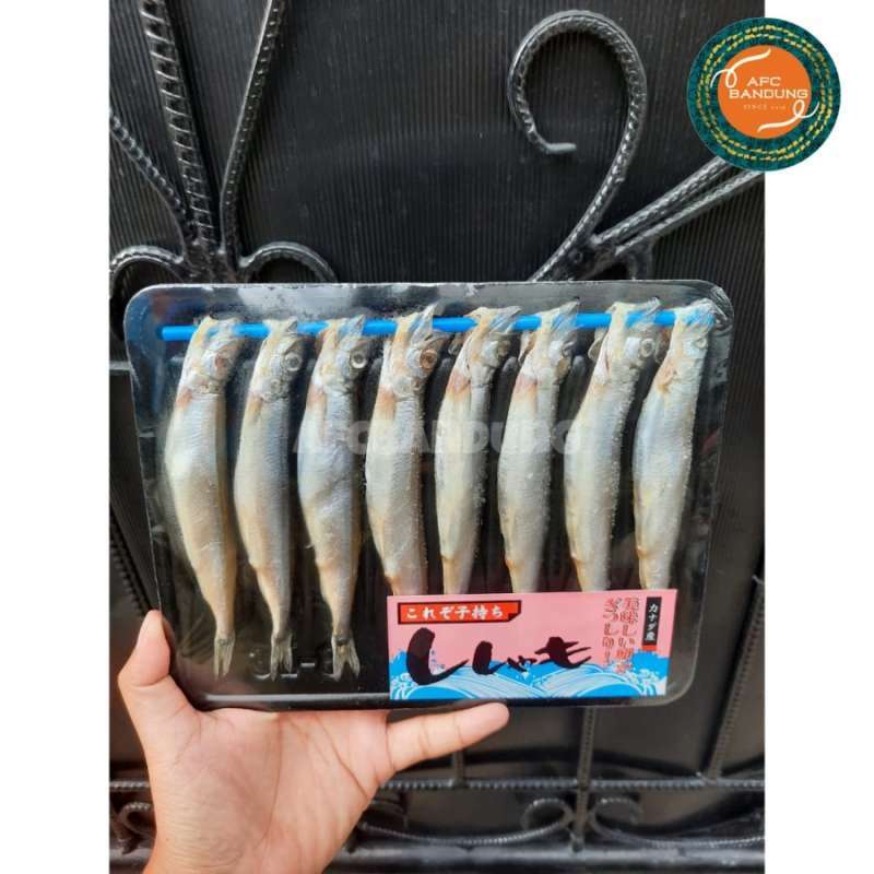 

Ikan Shisamo Canada Chapelin Fish isi 8 Ekor Capelin Fish Shishamo