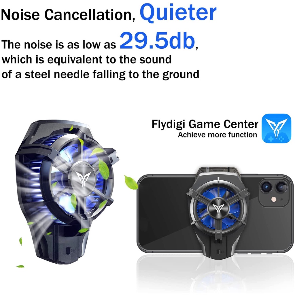 Flydigi B5 Fan Cooler Radiator Pendingin HP Cooling Fan gaming With Overclocking Technology