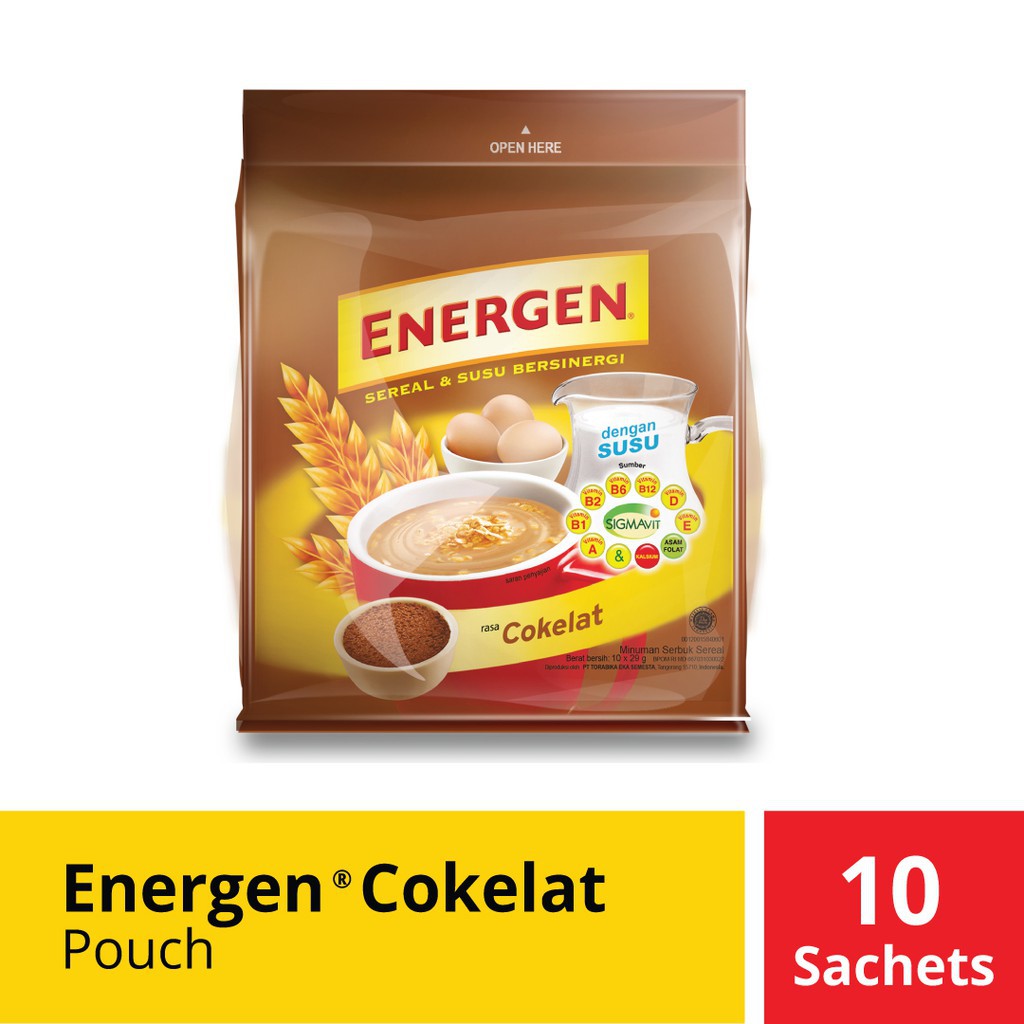 Energen Cereal Coklat 10' Sswalayan murah jakarta