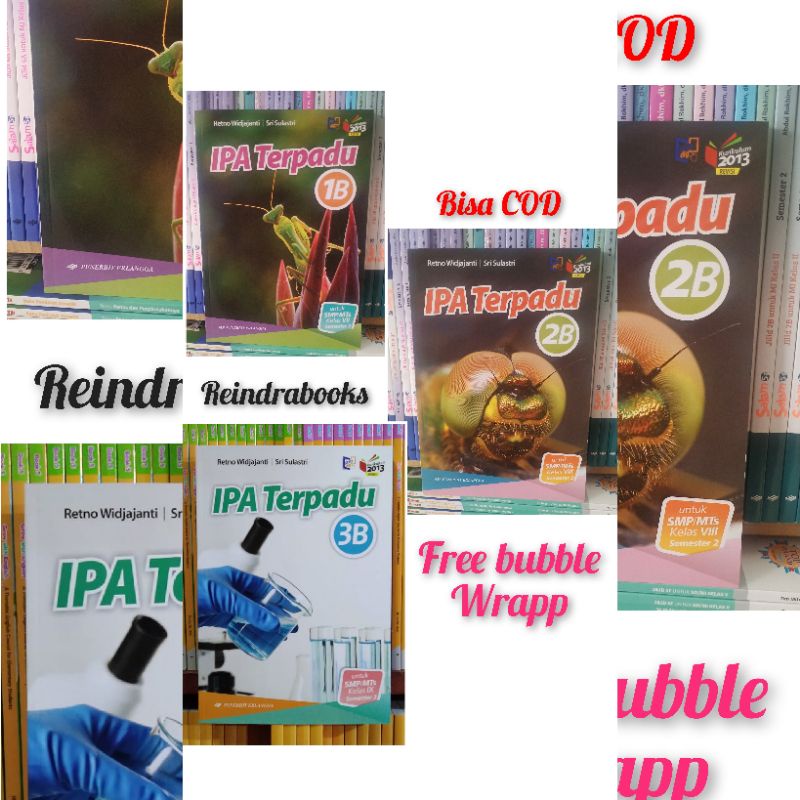 IPA Terpadu 1B,2B,3B SMP/MTS semester 2 K13 revisi