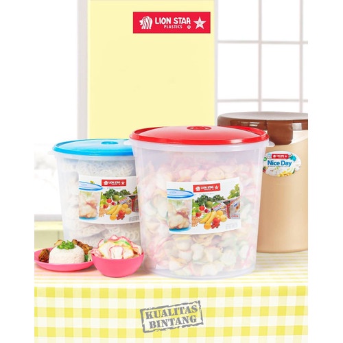 Toples kerupuk 24L lion star SW-37 Jumbo Sealware 24 Litre kedap udara