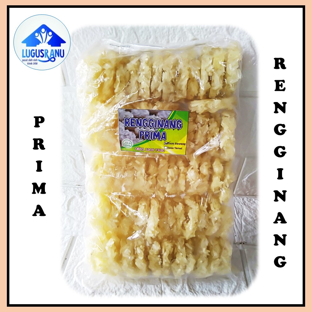 

Rengginang Prima Mentah Renyah Sedap Camilan Tradisional Perlu digoreng