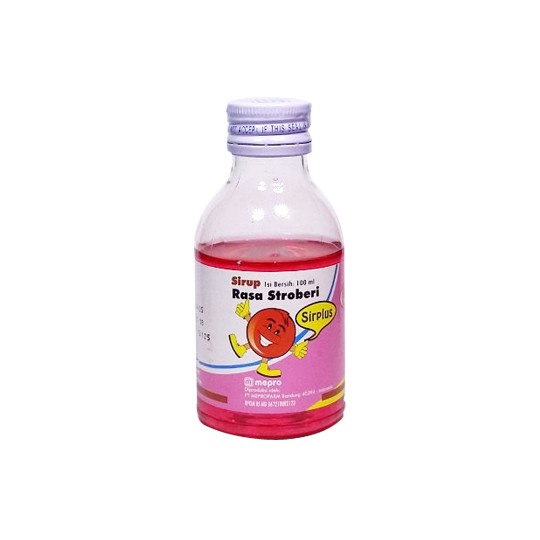 

SIRPLUS SIRUP RASA STRAWBERRY / DAN RASA JERUK 100 ML - jeruk