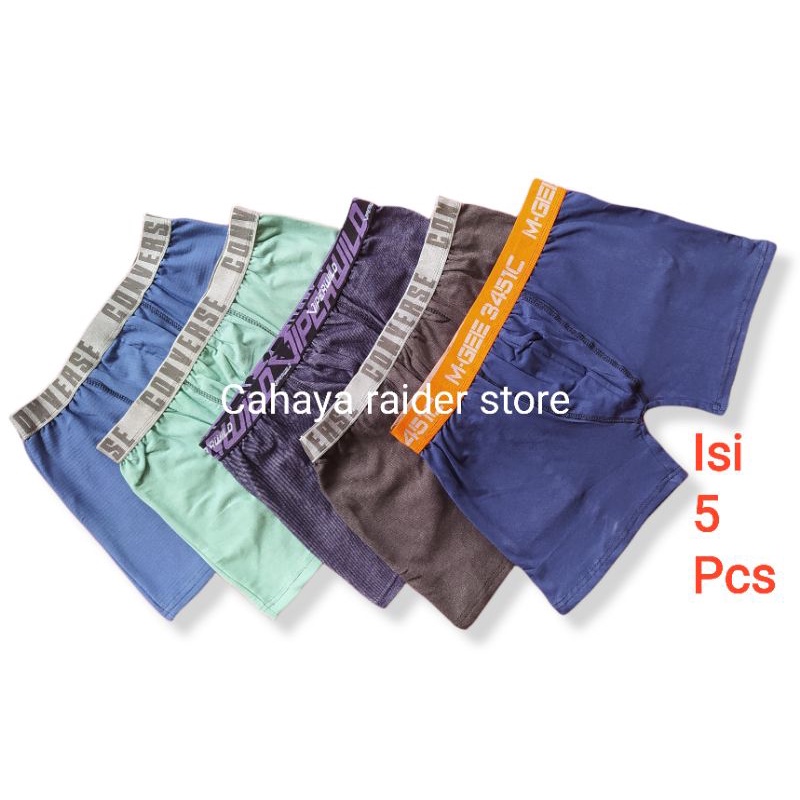 Craider-Celana Dalam Pria Boxer isi 5 pcs rendem