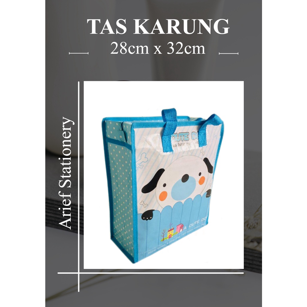 Tas Karung Serbaguna Tas Belanja Tas Loundry Ukuran 28cm x 32cm