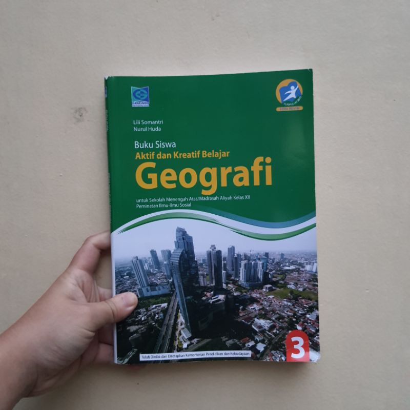 Jual Buku Pelajaran Geografi SMA Kelas 12 Grafindo Edisi Revisi ...