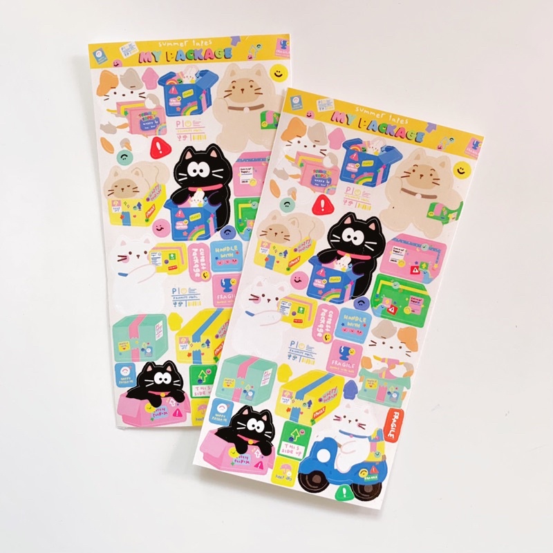 

Summer Tapes My Package Seal Sticker/deco sticker/stiker jurnal/stiker polaroid