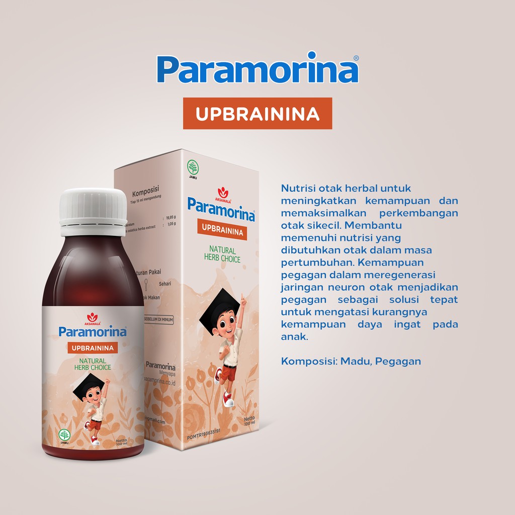 Paramorina Madu Herbal Anak Vitabumin Paramorina Paket 3 Pcs