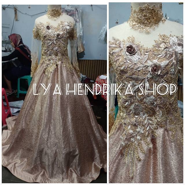 Baju pengantin jaguar 3D