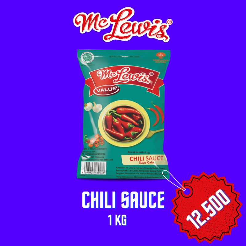 

Mc Lewis Chili Sauce Value - 1 kg