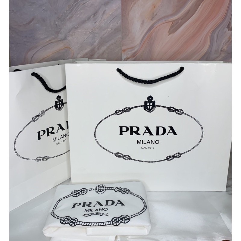 Paper Bag Prada ( Ready Stock Jakarta )