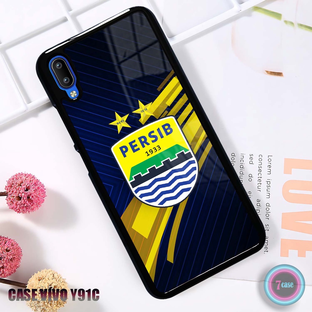 [RN53] Case Glossy Kilau Vivo Y91C | Y1S | Casing Hp Motif Bola Football Persib Persebaya