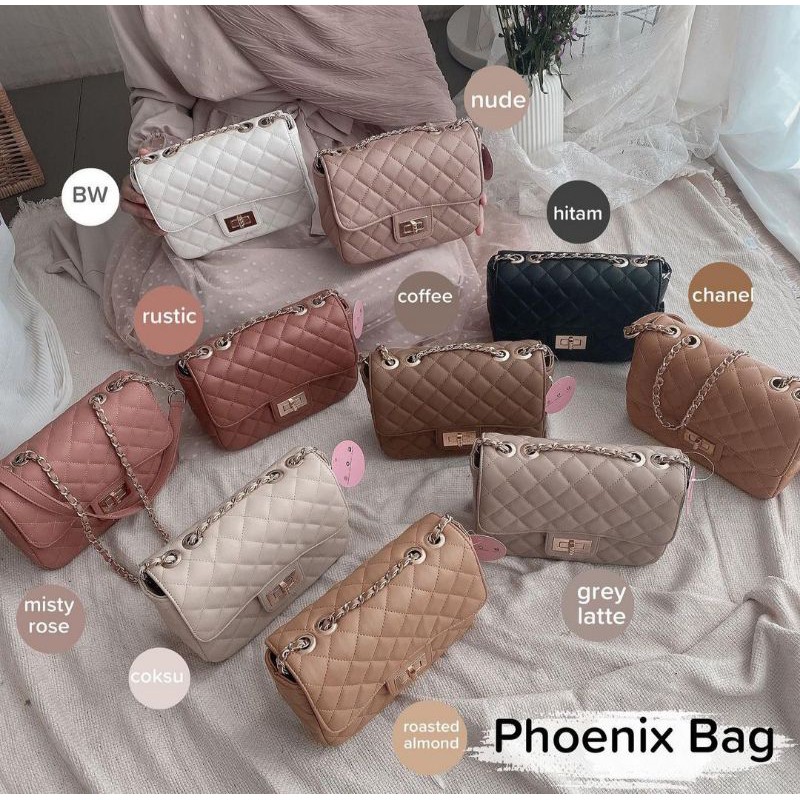phoenix bag warna coffee by sally scarf