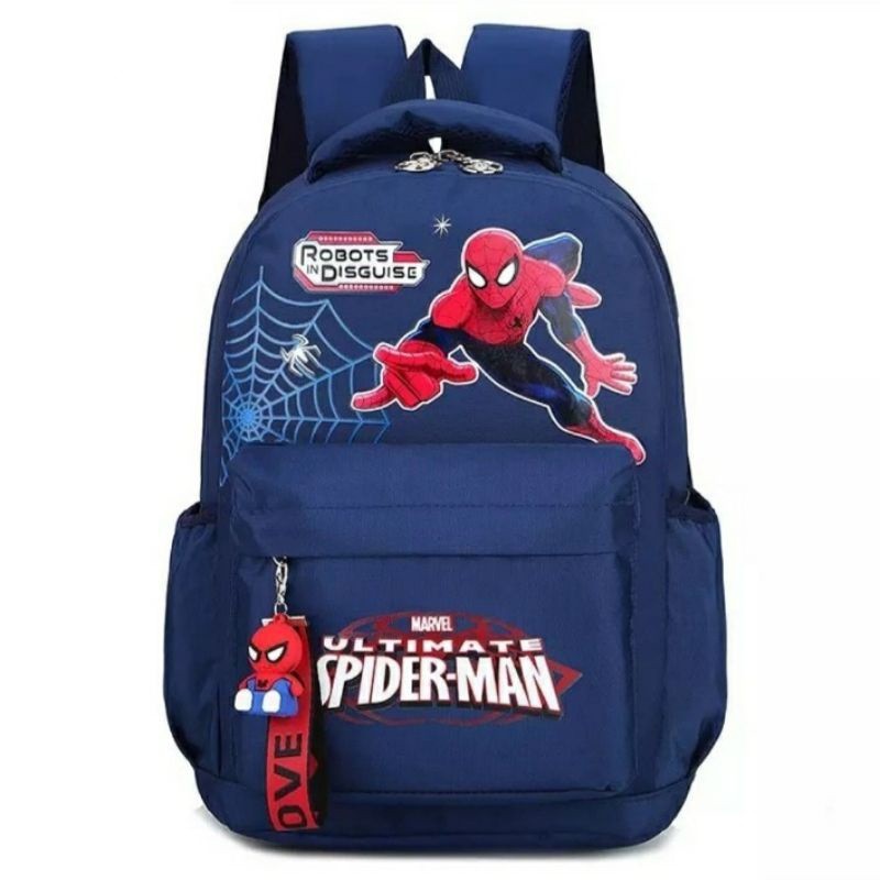 BDKR_TAS - Tas Ransel Anak sekolah Superhero Spiderman Terbaru Populer Favorite Anak tk sd smp HIhg Quality TERMURAH Tas Ransel Anak Sekolah SD Laki Laki Spiderman Ukuran Besar dan Luas IMPORT