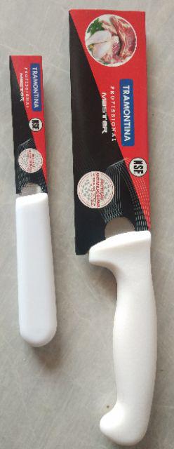 Pisau Dapur 6 Inchi Tramontina Chef Knife 24609/086 Putih Original Brazil Tajam