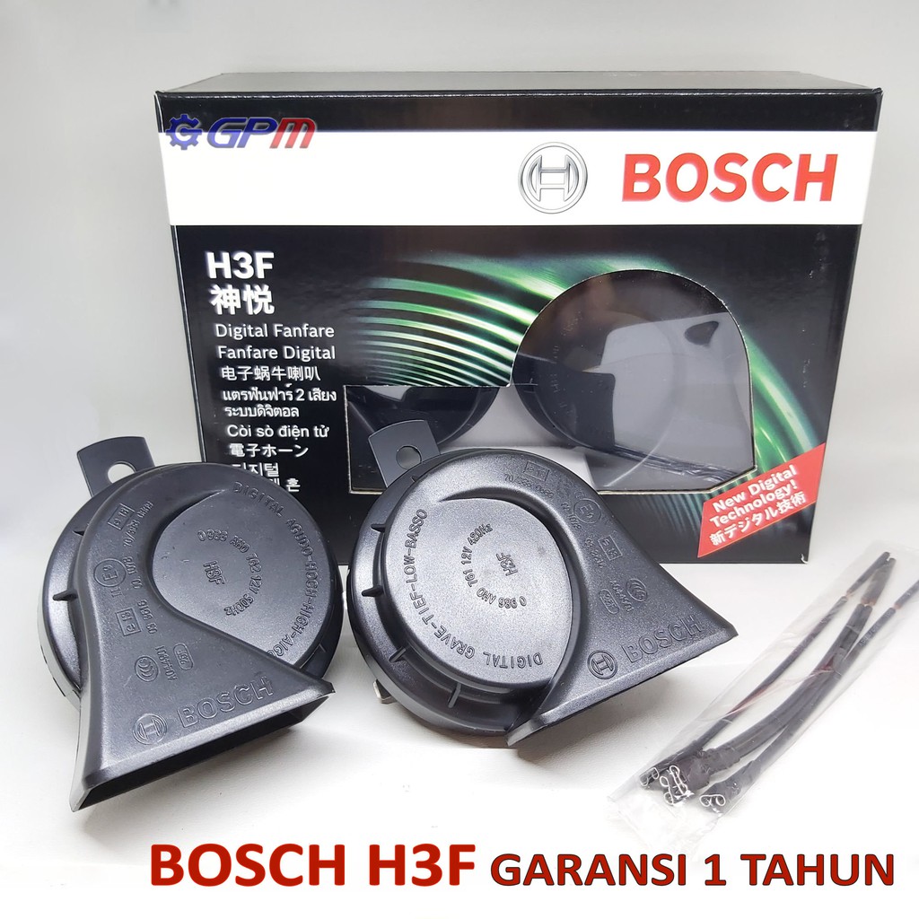 Bosch H3f Klakson Keong Digital Suara Mercedes Dan Audi Shopee