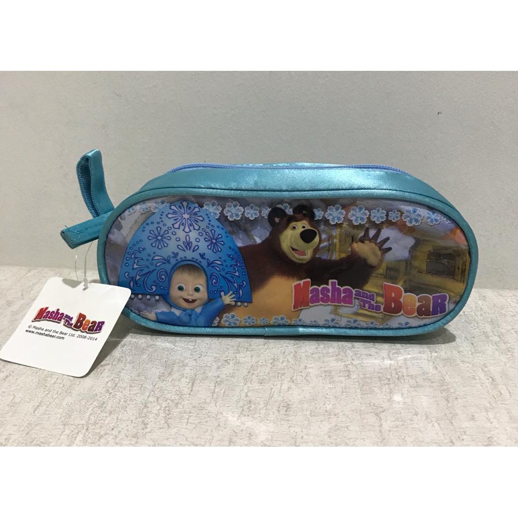 

PENCASE MASHA AND THE BEAR ORIGINAL OVAL WARNA BIRU (20x5.5x8cm) (PxLxT)