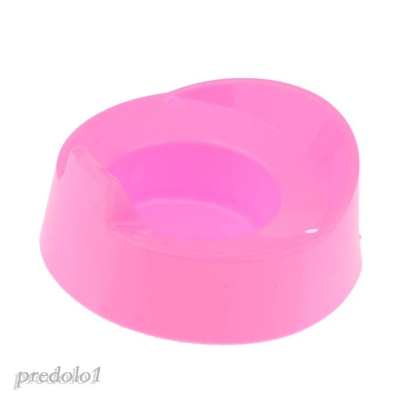 Wastafel Toilet Bahan Plastik Warna Pink Ukuran 25cm Untuk Boneka Mel-Chan