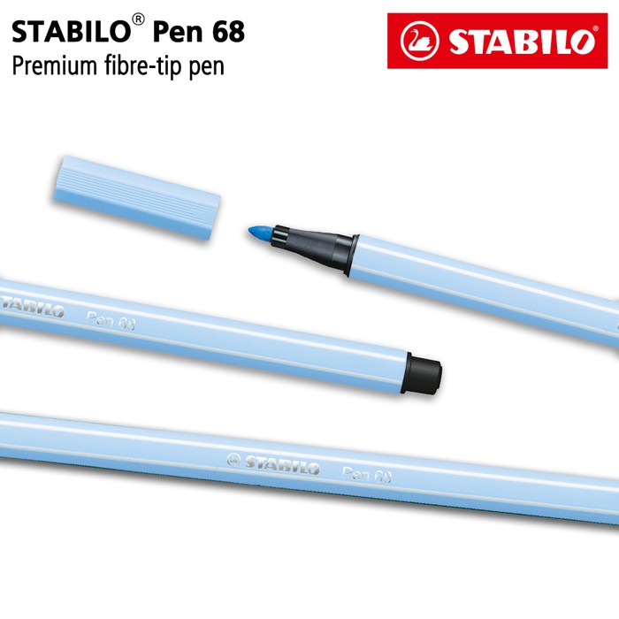 

Stabilo Warna Warni - Highlighter - Stabilo Pulpen Stabilo Pen 68 Ice Blue 1 Pcs / Highlighter Pen /
