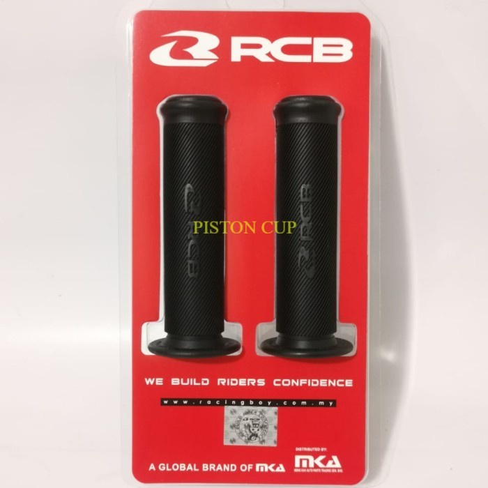 HANDGRIP HANFAT HANDFAT GRIP RCB ORIGINAL RACING BOY HG66 HITAM ORIGINAL SEMUA MOTOR UNIVERSAL