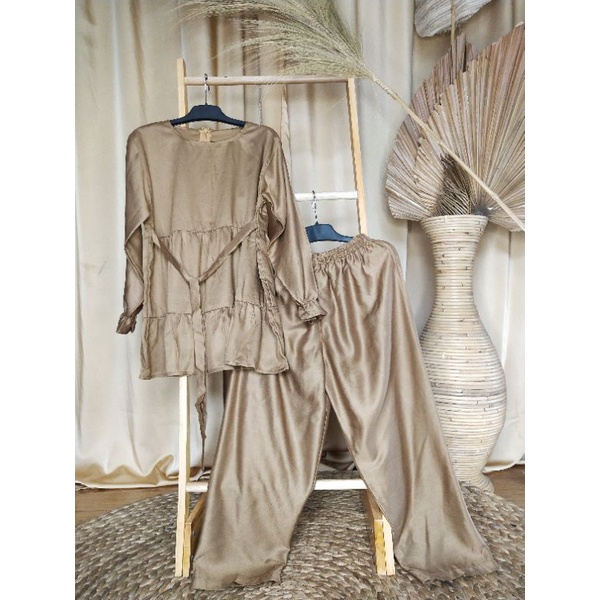 SALSA KIDS SET 7-8 tahun/Setelan anak cewe/setelan muslim anak/piyama anak cewe/setelan anak murah