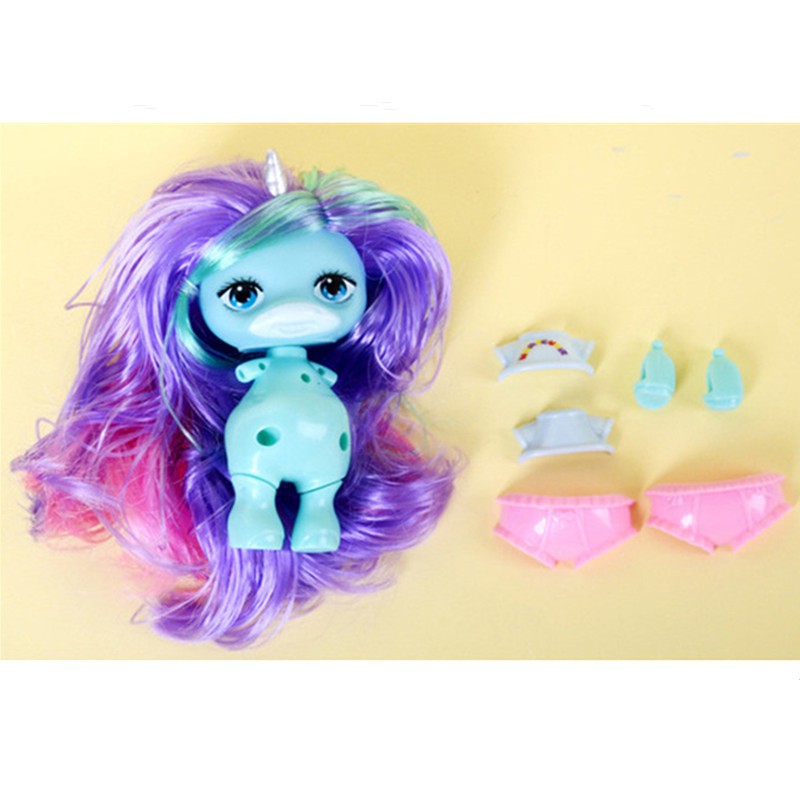 [Ready Stock] LOL Surprise Action Figure Poopsie Slime Unicorn Boneka Telur Kejutan Anak Perempuan Berpura-Pura Bermain Mainan Hadiah