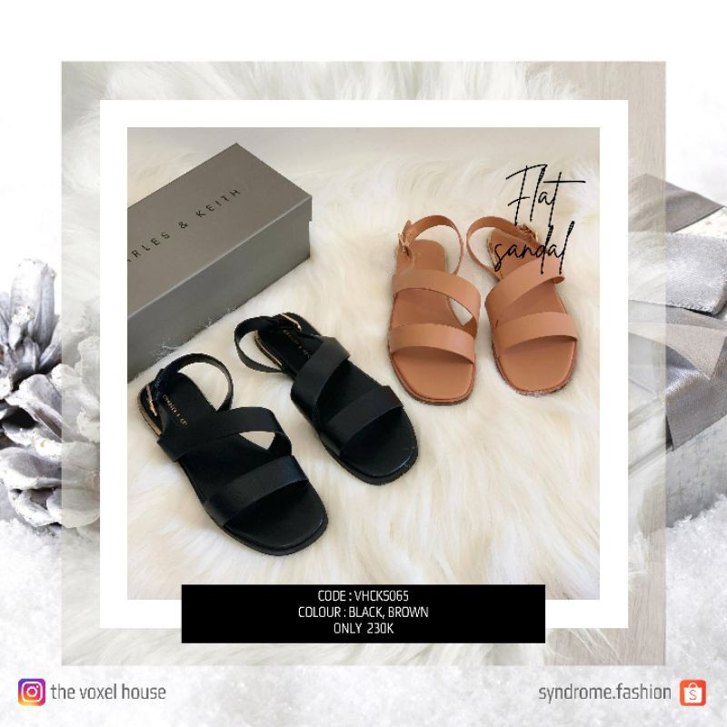 FLAT SANDAL CK | SANDAL CK (VHCKS065) | SANDAL BRANDED