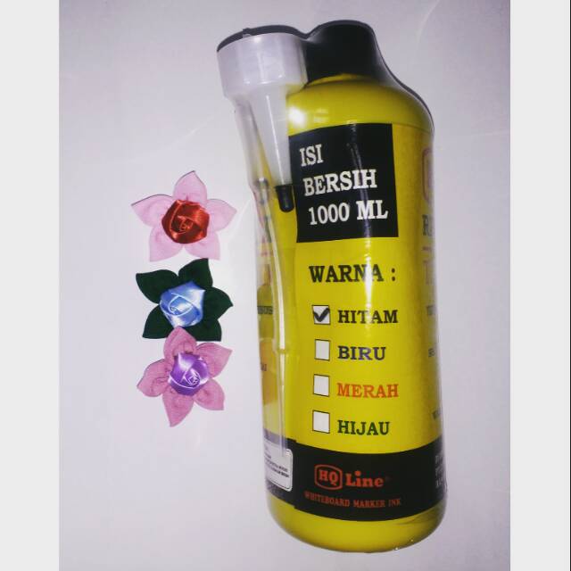

Termurah !! Tinta refill / isi ulang spidol whiteboard marker HQ Line 1000 ml / 1 liter