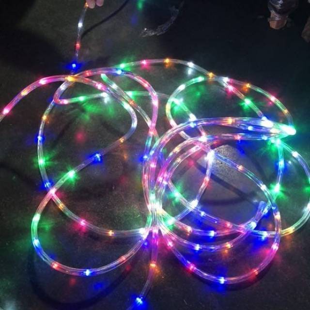 Lampu led selang 10 meter 6 warna