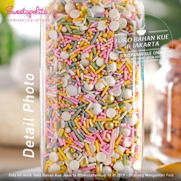 

Sweetapolita - ITS VINTAGE 50gr - Premium Cake Sprinkle Sprinkel Tart
