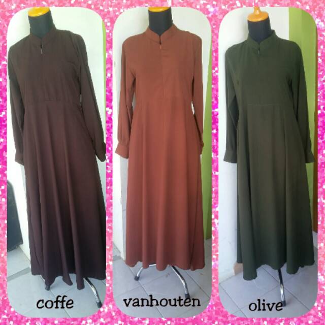 Gamis basic Alhauraa