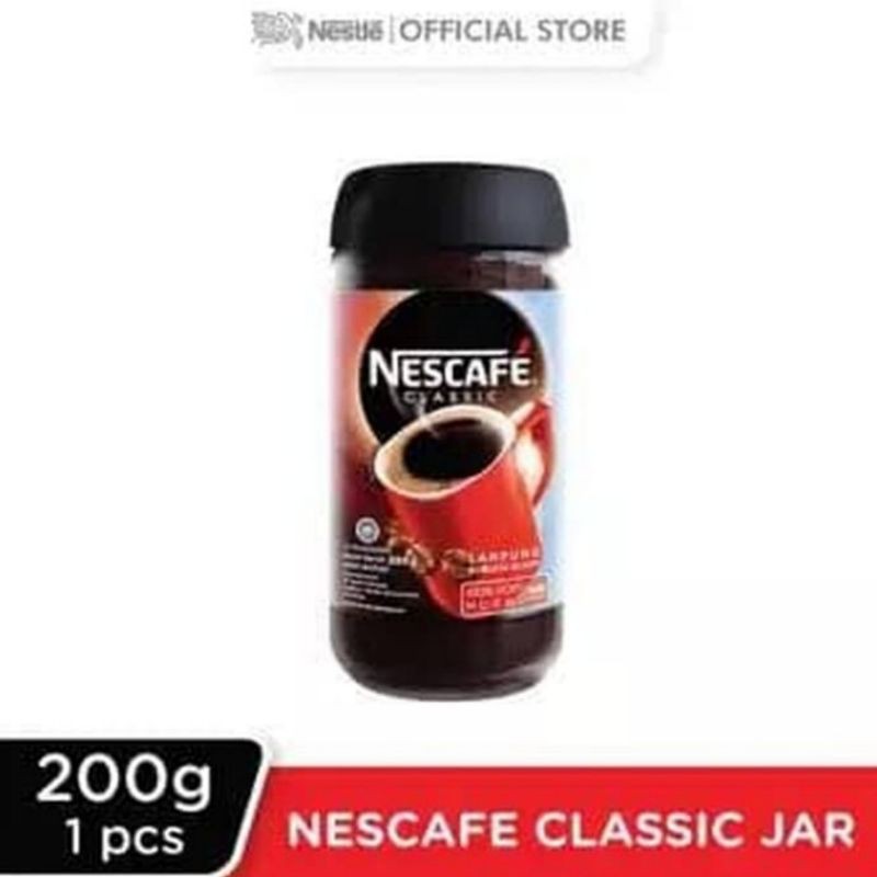 

Kopi Nescafe Classic Jar 200 gram