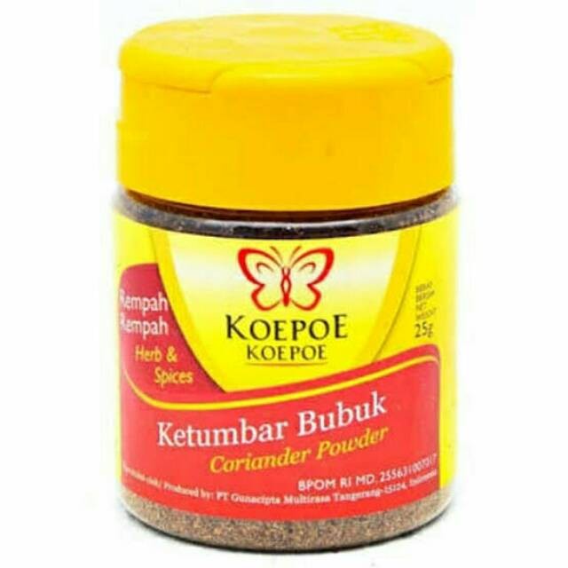

Koepoe Koepoe Ketumbar Bubuk 25 Gr