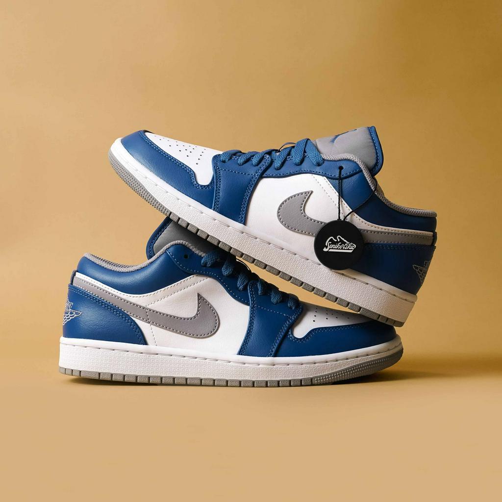 Air Jordan 1 Low Cement True Blue Men