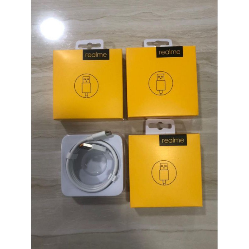 KABEL DATA REALME SUPORT VOOC MICRO USB ORIGINAL FAST CHARGING IMPORT