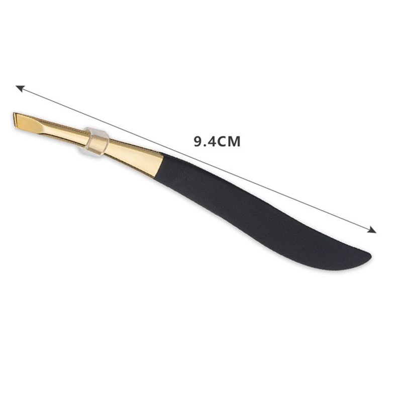 [1Piece Professional Stainless Steel Slanting mouth EyeBrow Tweezers Clip ] [Make up Tools]