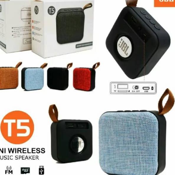 ↑PRG Speaker JBL Bluetpoth T5 Music Box JBL T5 ☆ (Terbatas)