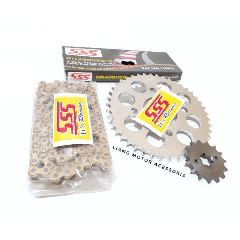 gear set satria fu facelift