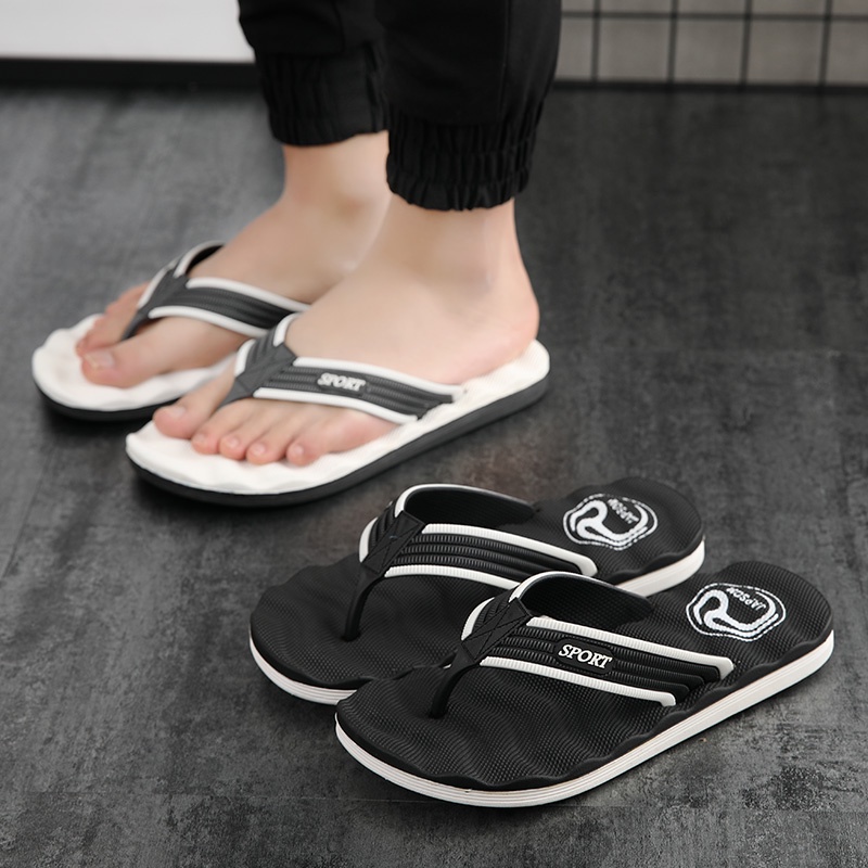 [Hadiah Terbaik]Sandal Jepit Pria-100% Impor Karet Lembut - Harga Terbaik