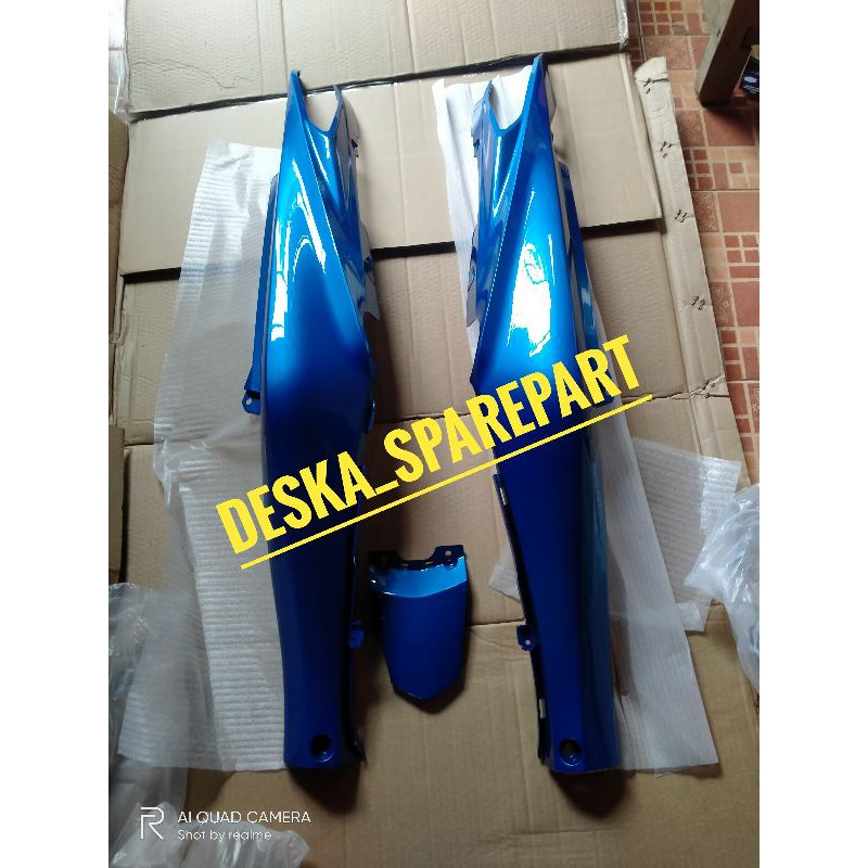 Cover body belakang new Jupiter z robot, biru