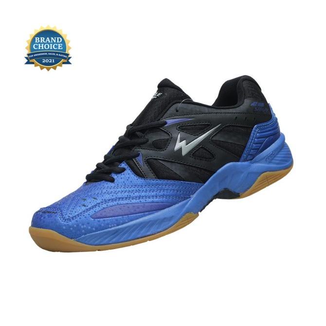Sepatu Eagle Blaze Biru Hitam Badminton Shoes
