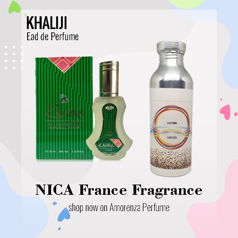 Bibit Parfum Murni KHALIJI - KLJ Nica Fragrance 500ml Segel Pabrik