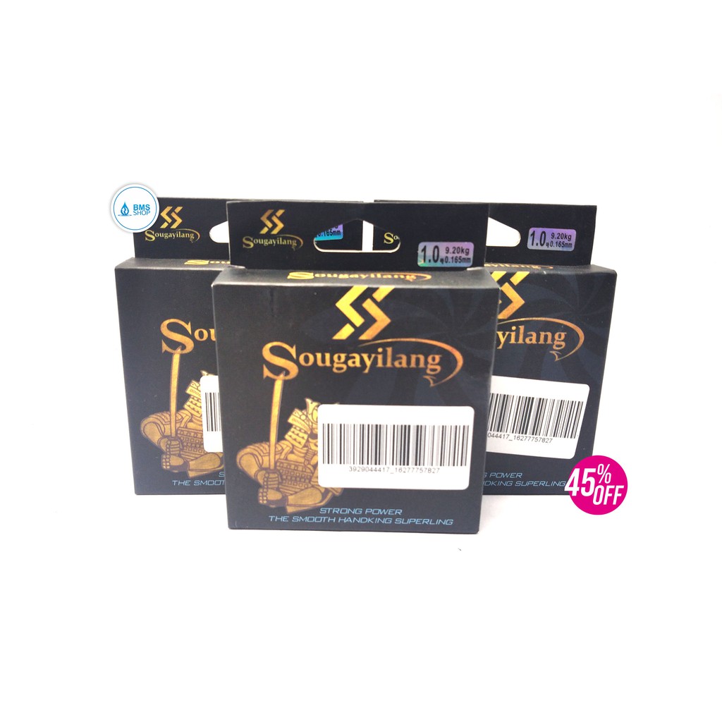 Senar PE Sougayilang Size No 1.0 Diameter 0.16 mm BA025010