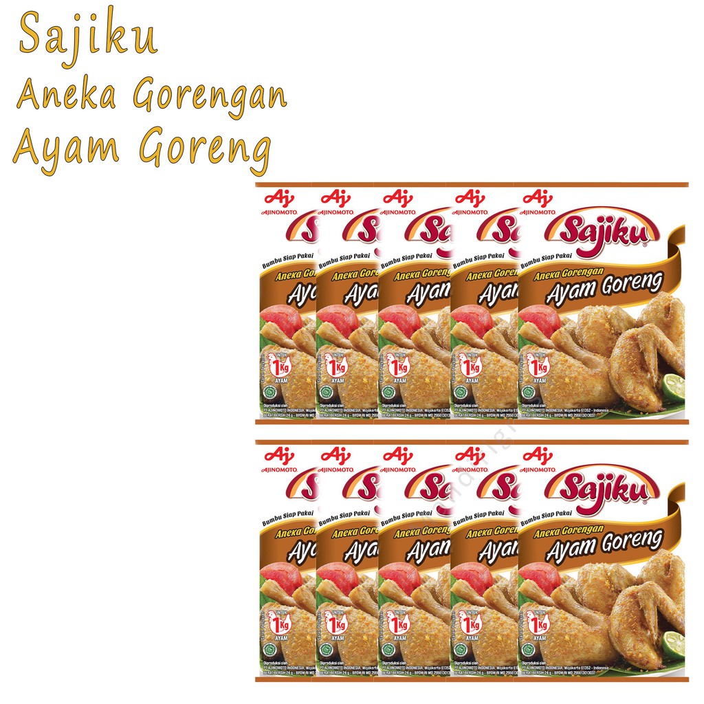 BUMBU * ANEKA AYAM GORENG * SAJIKU * 24g